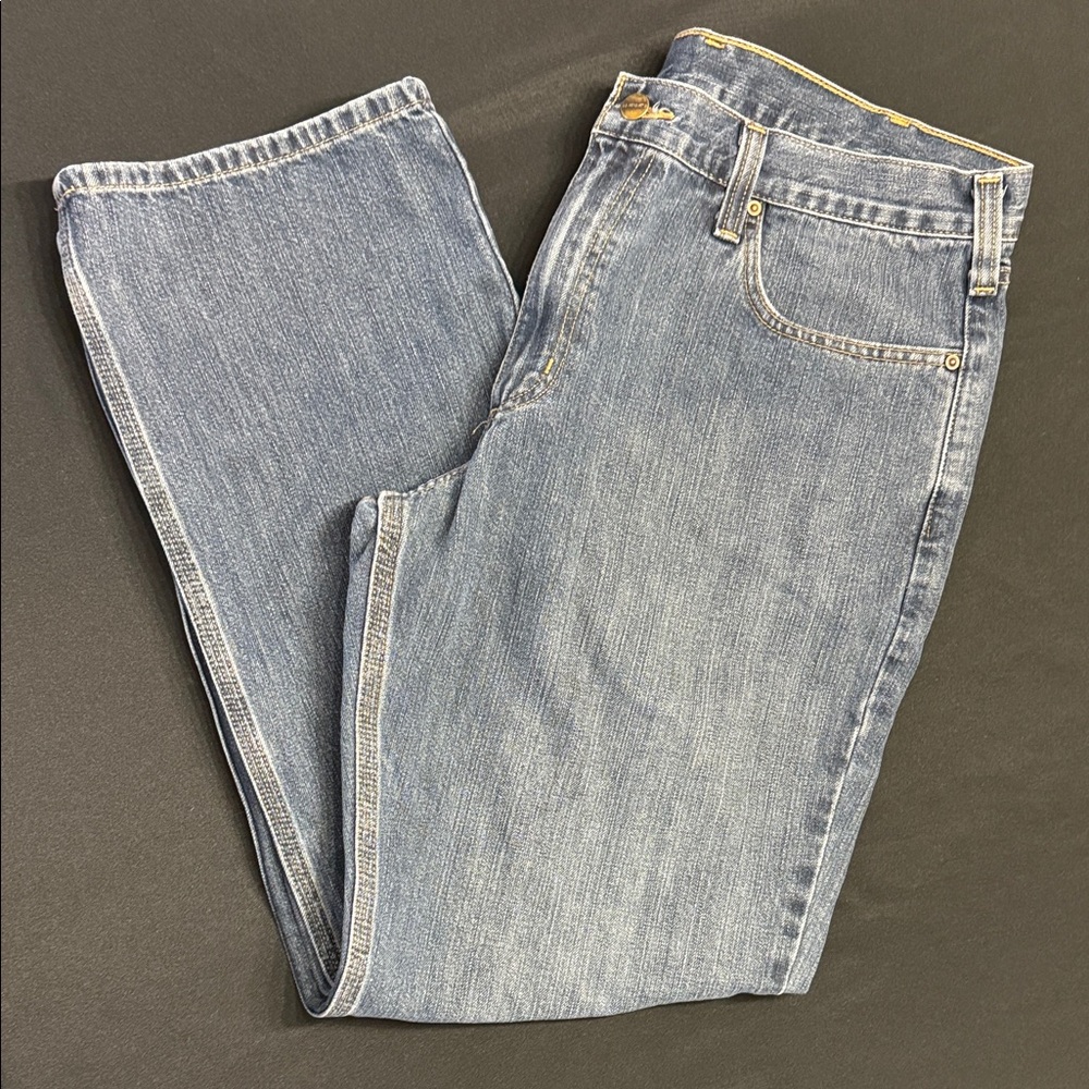 Carhartt Light Blue Straight-Leg Jeans
